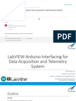 LabVIEW-Arduino Interfacing For Data Aqcuisition and Telemetry System