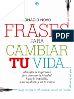 Frases para Cambiar Tu Vida - Novo Ignacio - LIBROS DE MILLONARIOS PDF