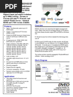 HCoder 4 16ch HDMI IP Datasheet