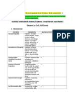 Ss12 Scoring Rubrics For Feasibility Presentation and Paper