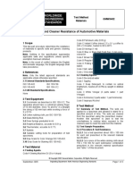 Soil and Cleaner Resistance of Automotive Materials: Worldwide Engineering Standards