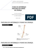 Fraturas Antebraço e Punho Na Criança