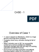 Organizational Behavior Cases