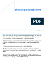 Chapter 1 Nature of Strategic Management