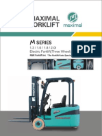 Maximal Electric Three Wheel Forklift