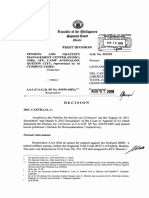 Pension and Gratuity Management Center (PGMC), GHQ, AFP, Camp Aguinaldo, Quezon City vs. AAA