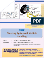 Steering System and Vehicle Handling On SK Modified 3rd & 4th November 2017 PDF