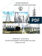 Training Report On Midnapore 220Kv/132Kv/33Kv Sub-Station