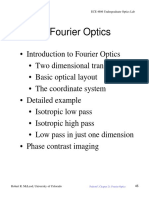 Lecture 4 Fourier Optics