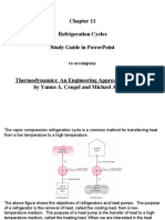 Refrigeration Cycles Study Guide in Powerpoint: To Accompany