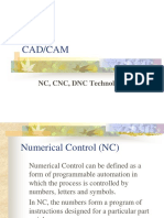 Cad/Cam: NC, CNC, DNC Technologies