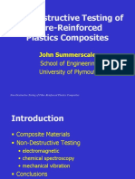 Non-Destructive Testing of Fibre-Reinforced Plastics Composites