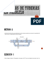 Sistemas de Tuberias en Paralelo