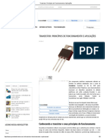 Transistor - Princípios de Funcionamento e Aplicações