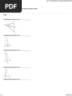 Hauteurs, Médiatrices, Bissectrices Et Médianes D'un Triangle