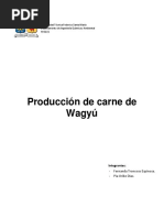 Proyecto Producción Wagyú PIA URIBE