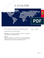 Sector Analysis Architecture Building and Construction 2014