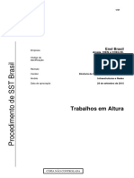 PSTBR 003 2015 Trabalhos em Altura