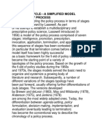 The Policy Cycle Bse in Handbokk