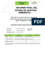 Informe de Cierre de Medio Ambiente Rasmin Mineria y Construccion 2018