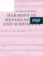 Harmony in Mendelssohn and Schumann