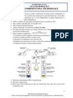 Recombinent Dna Technology: Gpat-Microbiology