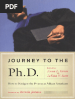 Journey To The PH.D - How To Navigate The Process As African Americans