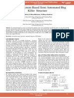 Embedded System Based Semi Automated Bug Killer Structure