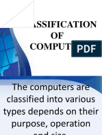 Classification OF Computer