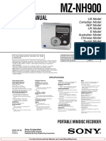 MZ-NH900 SM