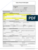 Vendor Profile-Individual