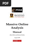 Massive Online Analysis: Manual