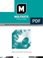 Molykote Brochure For Chemicals Petrochemicals Industries