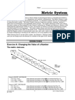 Metric System: Exercises Exercise A: Changing The Value of A Number