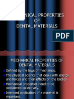 Mechanical Properties OF Dental Materials