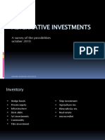 Alternative Investments Survey