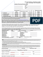 Business Economy Service Plans: Site Name Phone Customer / Co. Name Fax Service Address E-Mail City, State - ZIP Cell