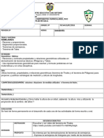 Plan de Clase Geometria Noveno