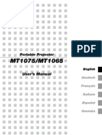 MT1075/MT1065: User's Manual