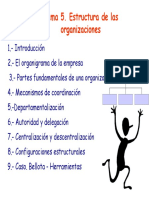 Estructura Organizacional