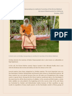 A Short Note On Srividya Sampradaya PDF