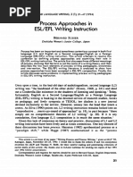 Process Approaches in ESUEFL Writing Instruction: Bernard Susser