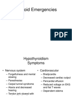 Thyroid Emergencies