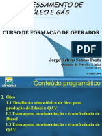 PROCESSAMENTO DE PETRÓLEO E GÁSSlides Operação 2a Aula