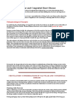 Valvular and Congenital Heart Disease