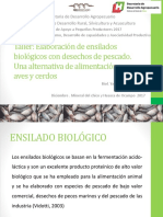 Elaboración de Ensilados Biológicos A Base de Los Desechos de Pescado