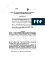 Structural Equation Modeling (Sem) : Determinant of Customer Loyalty in Banking Industry Netty Merdiaty, Budi Rismayadi, Mumun Maemunah and Sri Indra Trigunarso