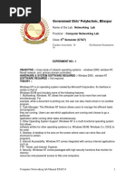 Computer Networking Lab Manual ET&T-6