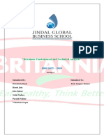 "Britannia Fundamental and Technical Analysis": Group-2