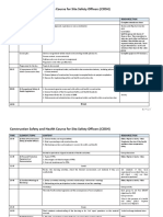 COSH Lesson Plan